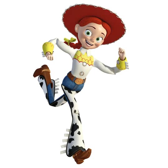 RoomMates; RoomMates Toy Story Jessie Peel & Stick Wall Decal; Category:Wall Decor; Image:1